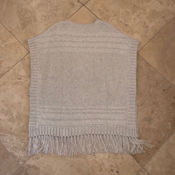 VELVET BY GRAHAM AND SPENCER poncho sweater - Picture 3 of 3